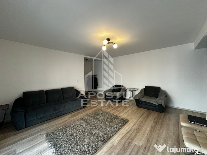 Apartament 2 camere, centrala proprie, loc de parcare, Giroc