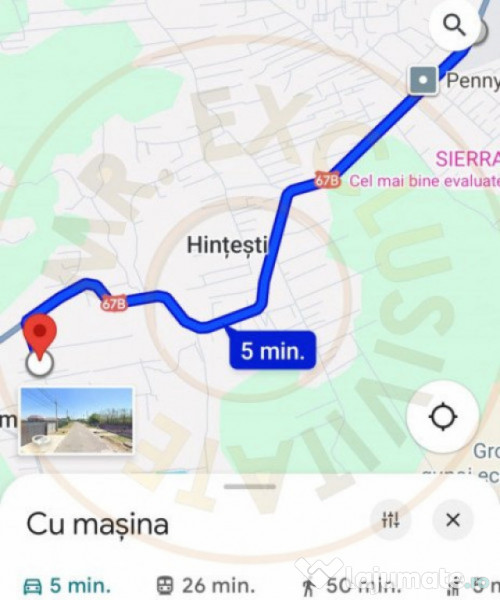 Teren 531 mp intravilan Smeura Stoenari la 3km de Pitesti 