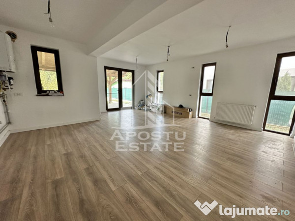 Duplex cu 4 camere, 2 bai si dressing in Giroc la asfalt. 