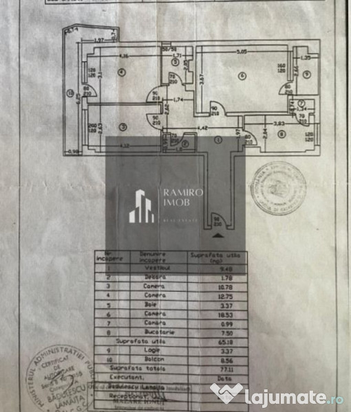 Apartament 3 camere decomandat Pantelimon Mega Mall 