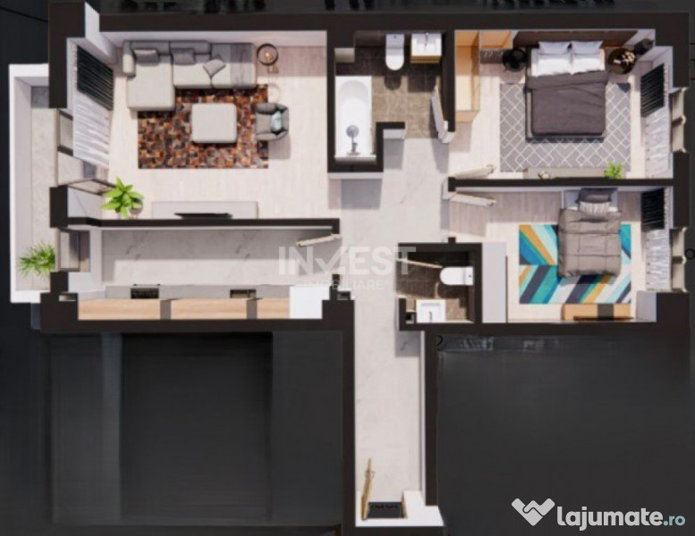 COMISION 0%! Apartament 3 Camere în Bloc Nou, în Vecinăta