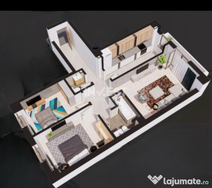 COMISION 0%! Apartament 3 Camere în Bloc Nou, în Vecinăta