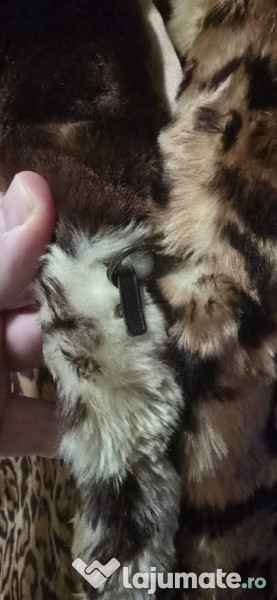 Cojoc Animal Print (Blana Naturala 100%) 