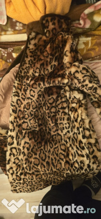 Cojoc Animal Print (Blana Naturala 100%) 