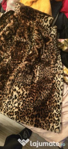 Cojoc Animal Print (Blana Naturala 100%) 