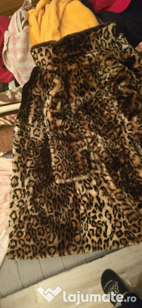 Cojoc Animal Print (Blana Naturala 100%) 