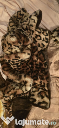 Cojoc Animal Print (Blana Naturala 100%) 