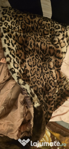 Cojoc Animal Print (Blana Naturala 100%) 