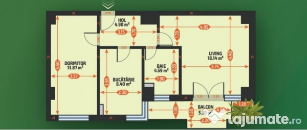 Ap. 2 cam Evergreen, finalizat, loc parcare subteran+boxă, COMISION 0%