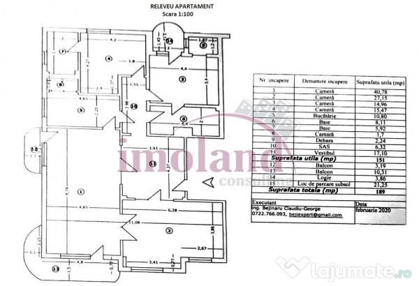 Inchiriere - 4 camere Renovate Integral - Primaverii