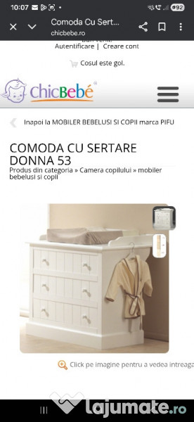 Mobilier camera copii 