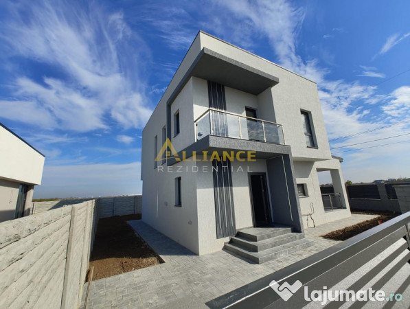 Vila individuala cu 4 camere 3 bai teren 364mp