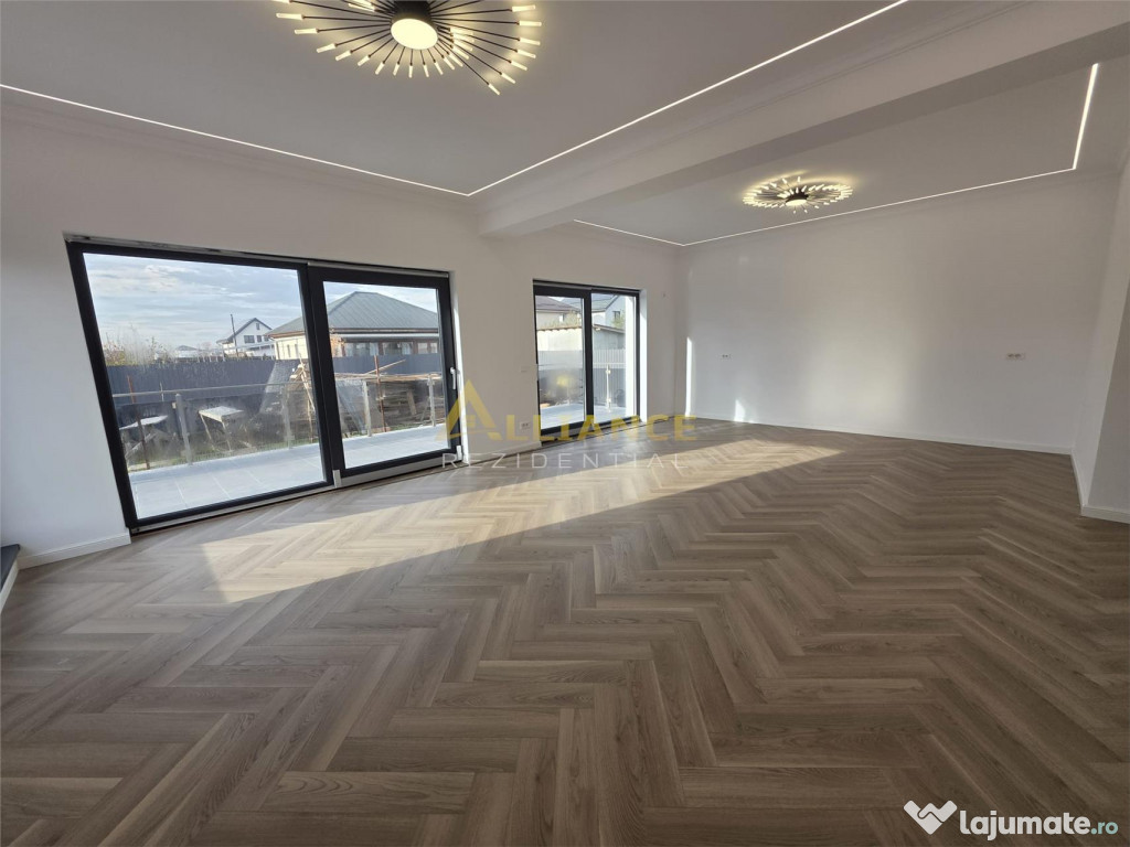 Vila individuala cu 4 camere 3 bai teren 364mp