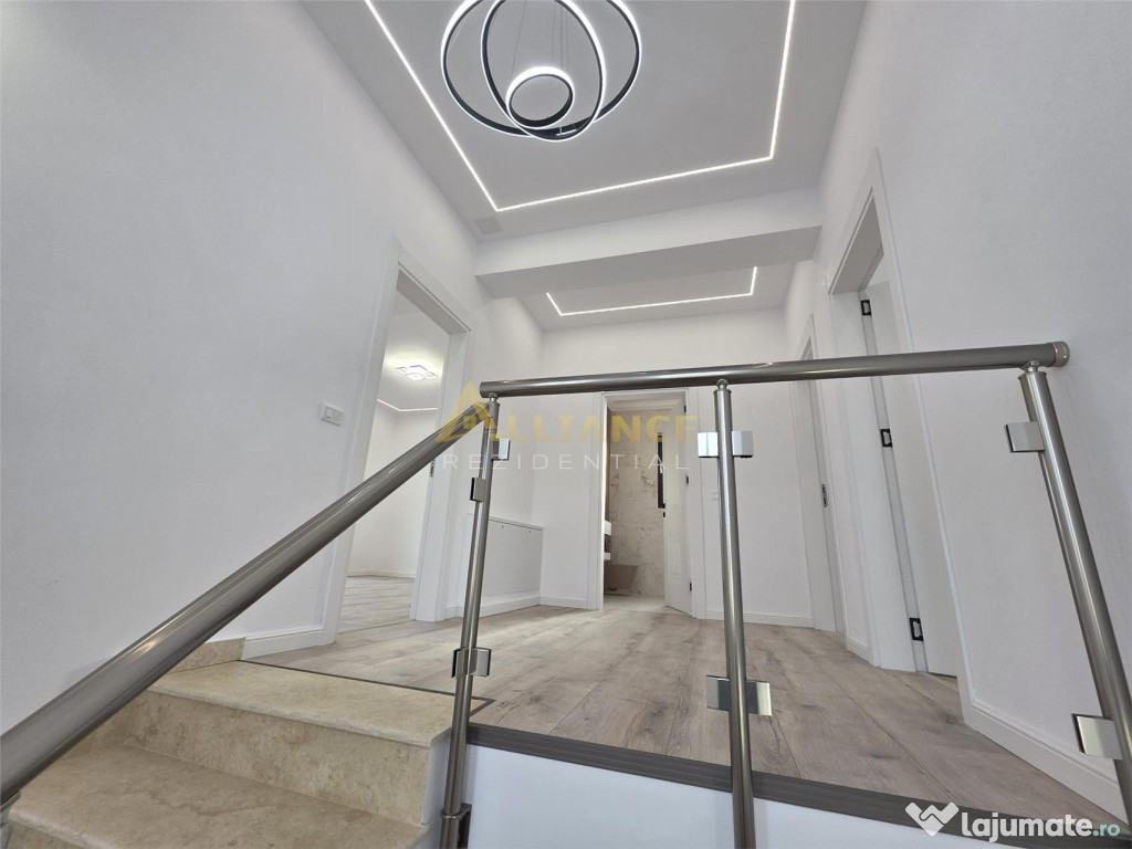 Vila individuala cu 4 camere 3 bai teren 364mp