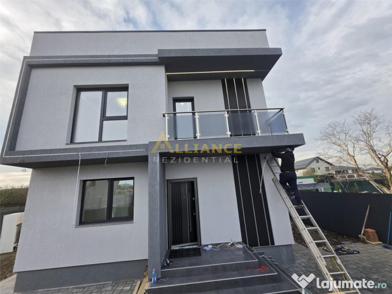 Vila individuala cu 4 camere 3 bai teren 364mp
