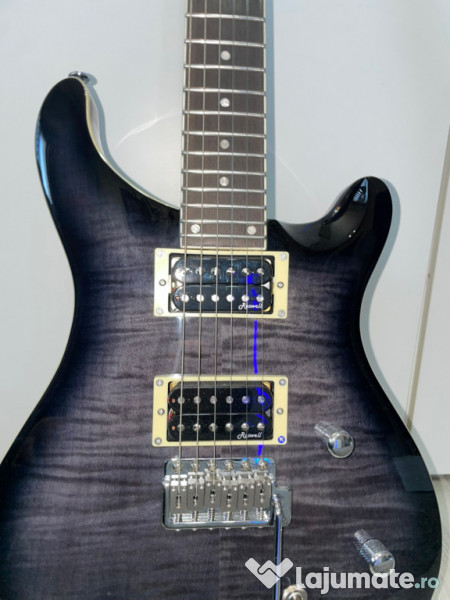 Chitara Harley Benton CST-24T Black Flame 