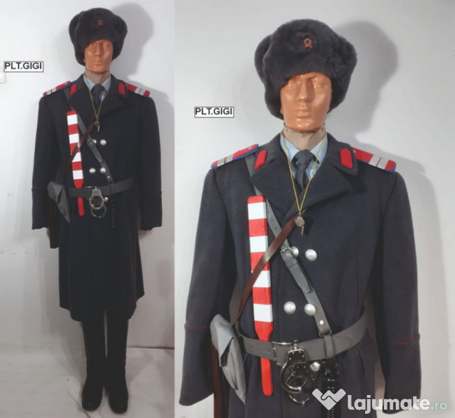 Manechine militare, comuniste, militie, circulatie, ofiteri RSR