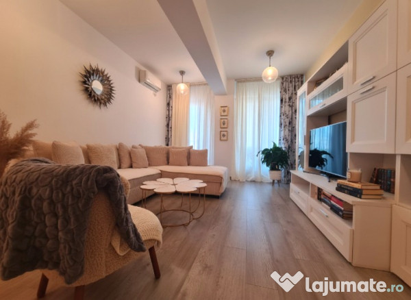 Herastrau,Baneasa,apartament 2 camere,bl. 2018 loc parcare subteran
