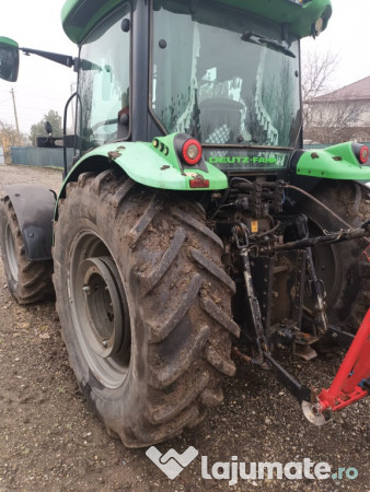 Tractor Deutz Fahr 5120 C + plug Pottinger