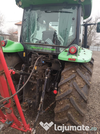 Tractor Deutz Fahr 5120 C + plug Pottinger