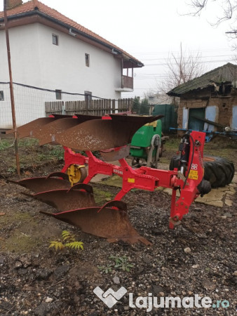 Tractor Deutz Fahr 5120 C + plug Pottinger