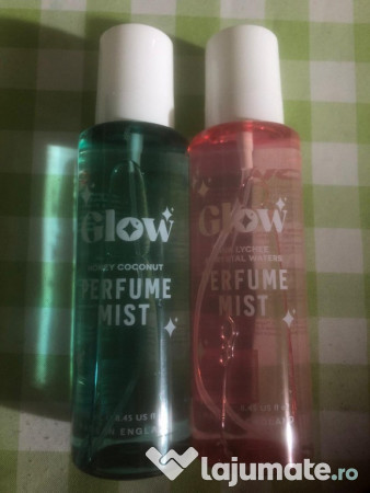 Set 2 parfumuri Glow Mist 250+250ml Honey Coconut&Pink Lychee 