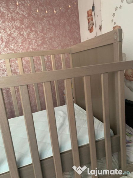 Pătuț bebe Sundvik Ikea 60x120 