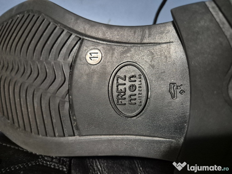 Pantofi barbatesti, Fretz men Elvetia, piele naturala, marime 46 