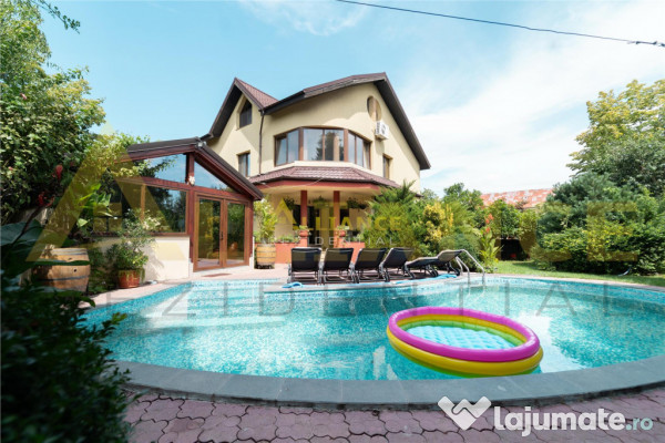 Vila individuala 7 camere cu piscina