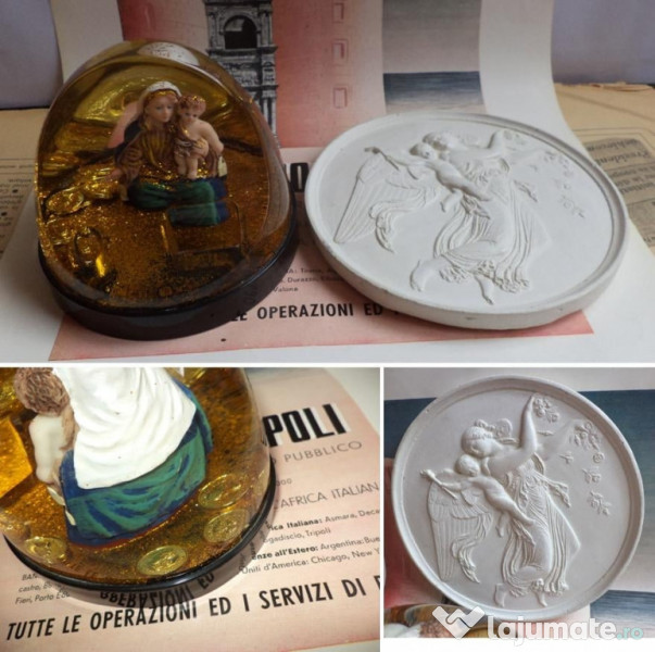 2 Obiecte decorative cu temă religioasă 