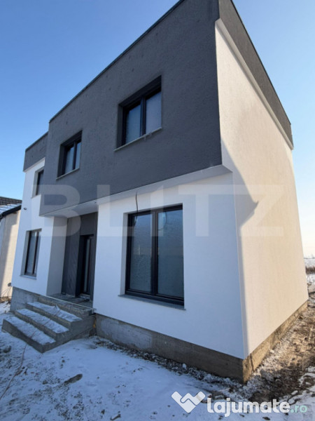 Casă Ipotești – 200mp, încălzire în pardoseală, fini