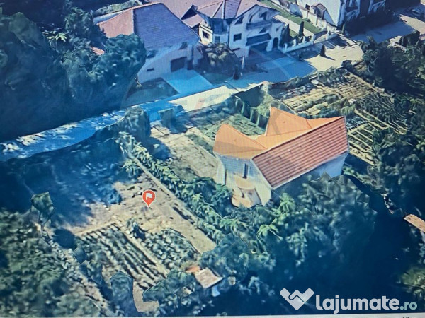 Teren de constructii intre case, in Medias cu utilitatile... 