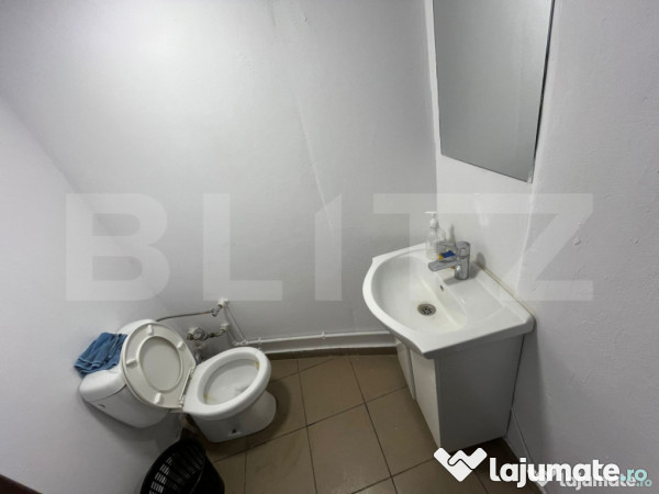 Spațiu comercial 65 mp, open space – zonă intens circula 