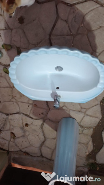 Chiuveta cu picior si baterie super ieftină 