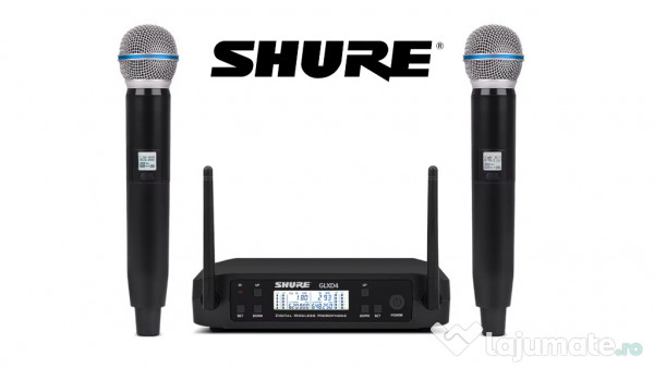 Microfoane Wireless Shure Beta 58A - GLXD4 