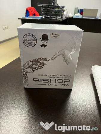 Atomizor Bishop MTL RTA – Ambition Mods x Vaping Gentlemen – SS 