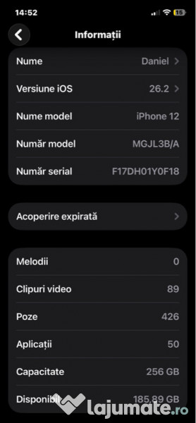 Iphone 12 într-o stare foarte bună 