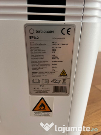 Dezumidificator Turbionaire 