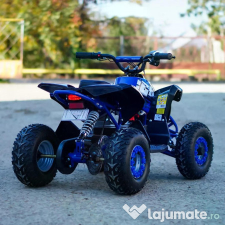 ATV electric Kinder Eco Wolf XXL 1200W 48V cu 3 viteza 6 inch blue 