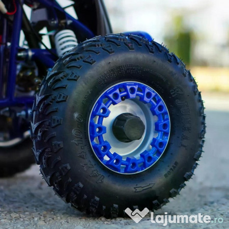 ATV electric Kinder Eco Wolf XXL 1200W 48V cu 3 viteza 6 inch blue 