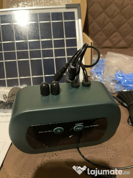Kit de irigare automata solara prin picurare 