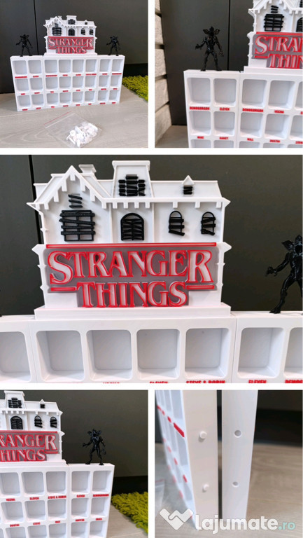 Căsuță / box / Stand figurine Kinder Joy Stranger Things 
