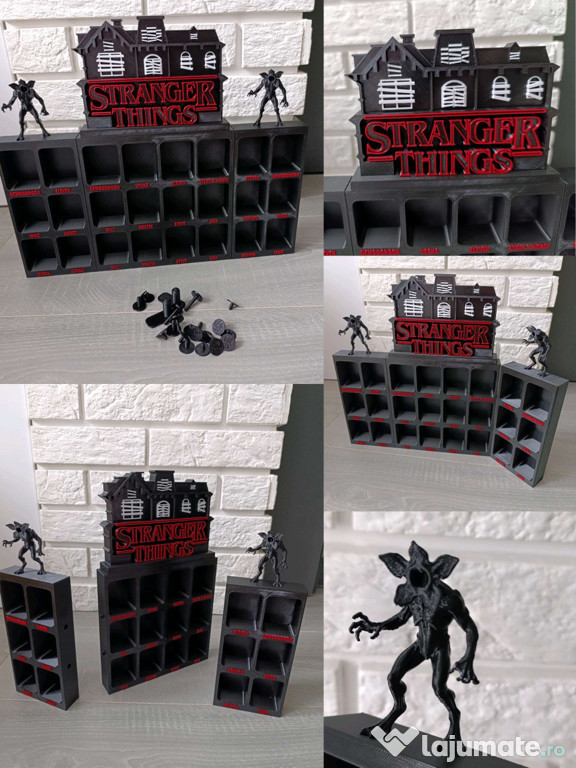 Căsuță / box / Stand figurine Kinder Joy Stranger Things 