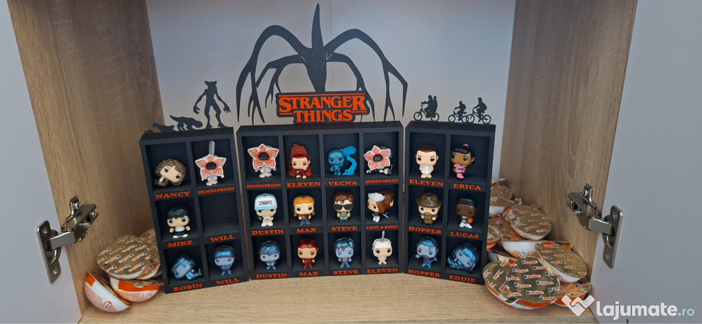 Căsuță / box / Stand figurine Kinder Joy Stranger Things 
