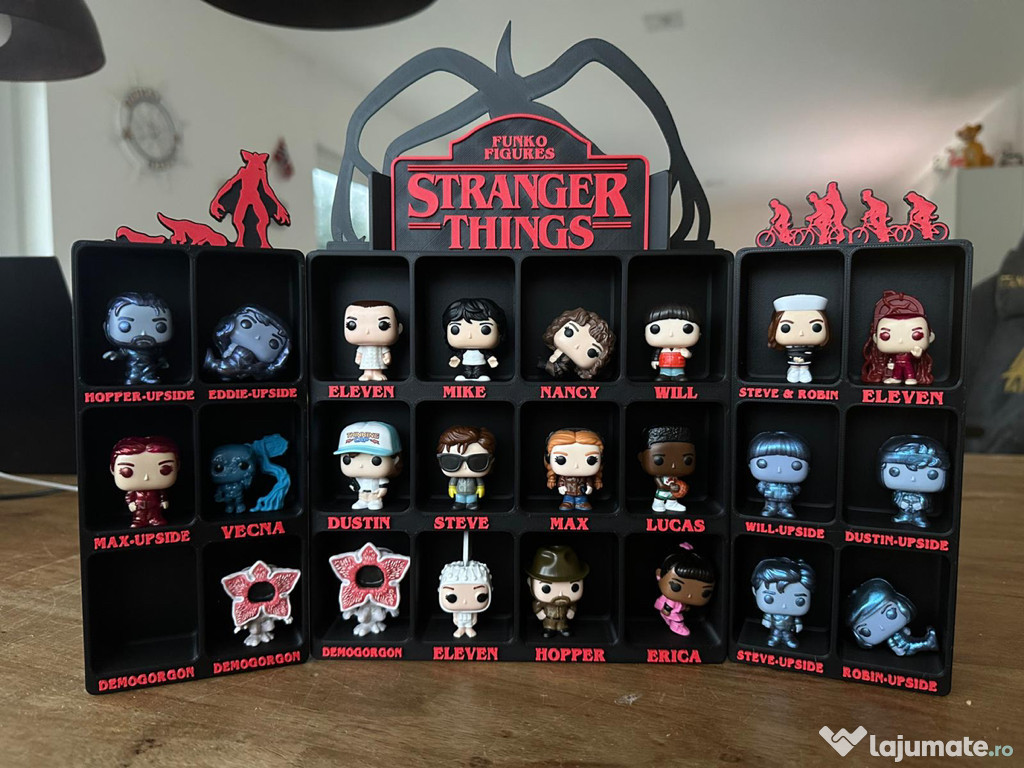 Căsuță / box / Stand figurine Kinder Joy Stranger Things 