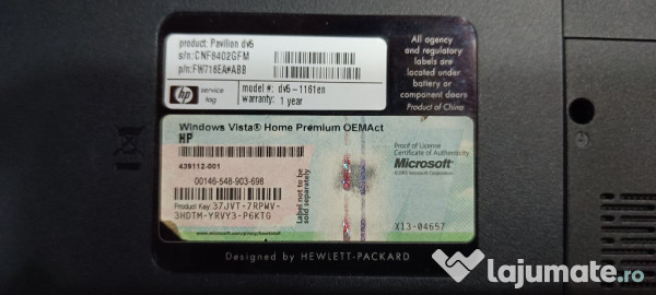 Laptop HP Pavilion dv5 