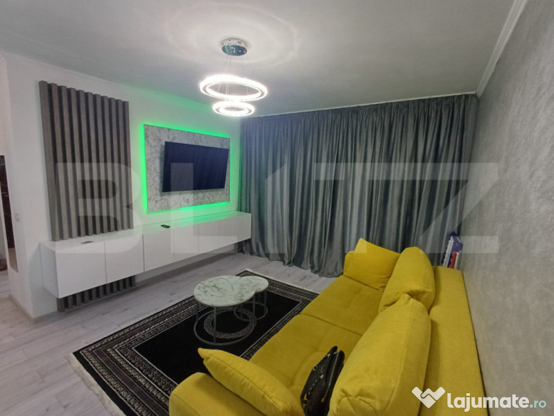 Apartament de inchiriat, cu 2 camere, 47 mp, zona SAMBOTEANU 