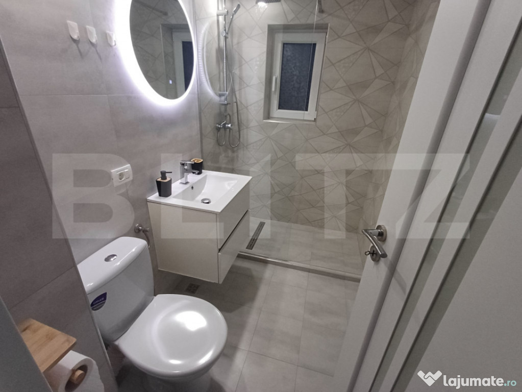 Apartament de inchiriat, cu 2 camere, 47 mp, zona SAMBOTEANU 