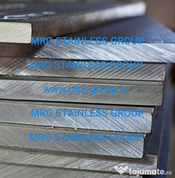 Tabla aluminiu lisa striata placa dural alama cupru inox Zn 