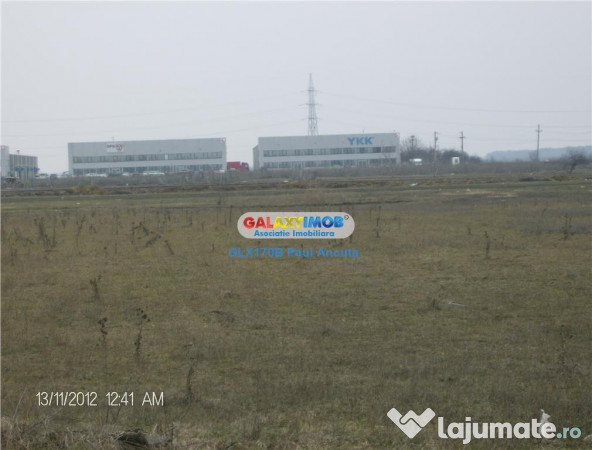 Teren Buftea Gara langa Hale Rombiz industrial 17500 mp